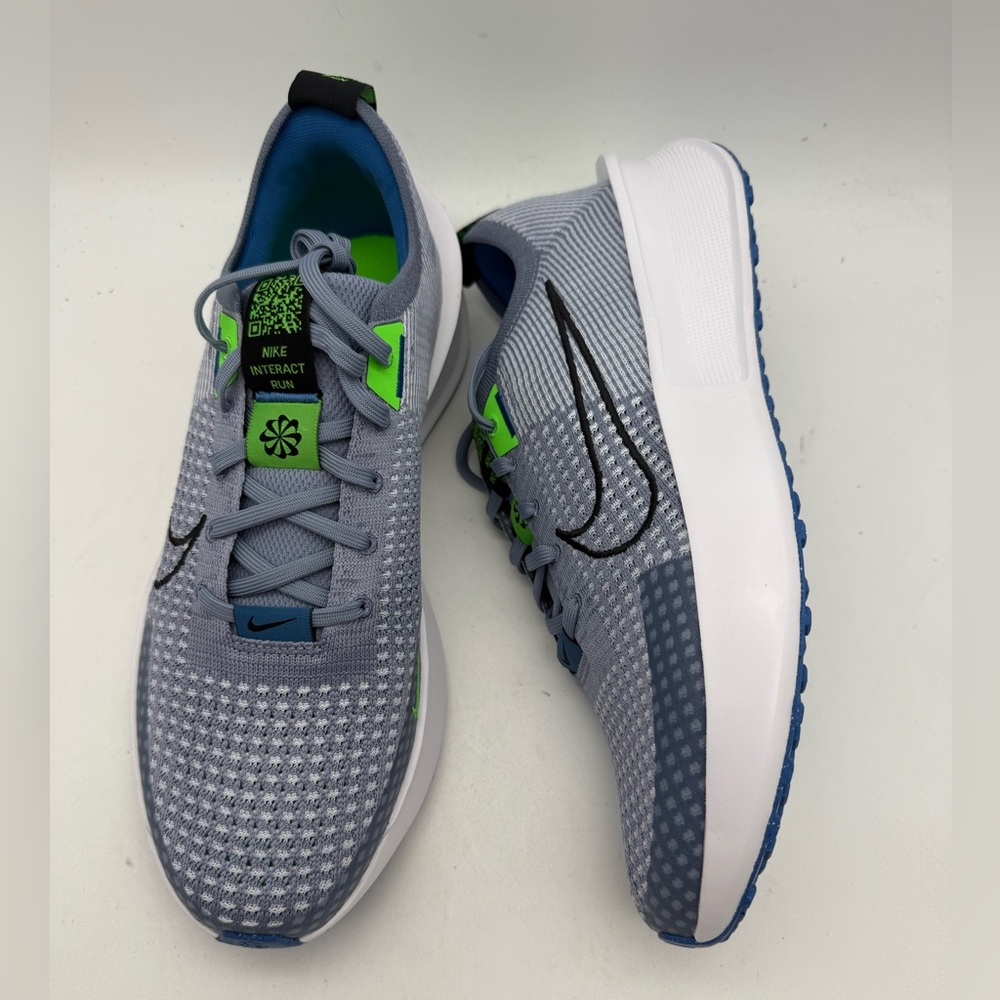 BRAND NEW Nike Interact Run FD2291-401 Ashen Slate/Black Size 10.5 - Picture 4 of 8